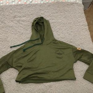 Air Force crop hoodie